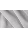 Světle šedá sametová rohová pohovka Windsor & Co Halley 242 cm, levá