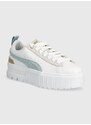 Kožené sneakers boty Puma Mayze Mix Wns bílá barva, 387468