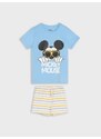 Sinsay - Souprava trička a kraťas Mickey Mouse - světle modrá