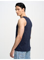 Big Star Man's Singlet T-shirt 152339 Blue 403