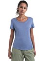 ICEBREAKER Wmns Merino 125 Cool-Lite Sphere III SS Scoop Tee, Kyanite velikost: XS