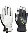 PortWest A775 - Kožené rukavice Stretch Utility černá - S