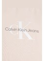 Dětská bunda Calvin Klein Jeans růžová barva