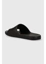 Pantofle Tommy Jeans TJM BASIC SLIDE pánské, černá barva, EM0EM01519