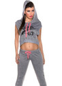 Style fashion Trendy KouCla Dance chillhoodie + zip na zádech