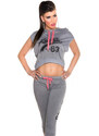 Style fashion Trendy KouCla Dance chillhoodie + zip na zádech