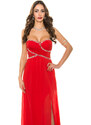 Style fashion Podívejte se na červený koberec! sexy večerní šaty Koucla Goddess