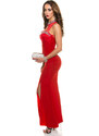 Style fashion Podívejte se na červený koberec!Sexy večerní šaty Koucla s krajkami