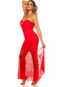 Style fashion Podívejte se na červený koberec! Sexy večerní šaty Koucla se šněrováním