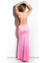 Style fashion Sexy KouClaneckdress backless s kamínky