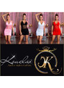 Style fashion Sexy šaty Koucla Club se síťovými aplikacemi