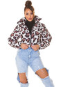 Style fashion Sexy bunda Koucla Crop Jacket s potiskem