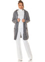 Style fashion Trendy nadměrný svetr s kapucí
