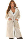 Style fashion Sexy kožený zimní kabát