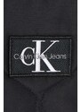 Dětská vesta Calvin Klein Jeans černá barva