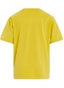 Tričko Calvin Klein Jeans žlutá barva, s aplikací