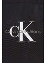 Dětská bunda Calvin Klein Jeans černá barva