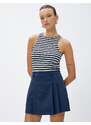 Koton Mini Short Skirt Pleated