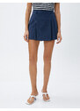 Koton Mini Short Skirt Pleated