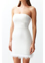 Trendyol Bridal White Body-Sitting Woven Wedding/Wedding Stylish Evening Dress