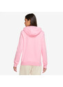 Nike w nsw club flc fz hoodie std PINK