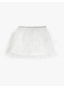 Koton Tutu Skirt with Elastic Waist, Layered Lined.