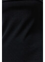 Trendyol Black Straight Bodycone Strapless Collar Knitted Midi Dress