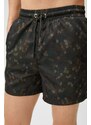 Koton Swim Shorts Lace Waist Geometric Printed