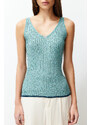 Trendyol Green Knitwear Blouse