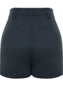 Trendyol Navy Blue Pocket Detailed Woven Short Skirt