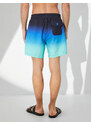 Koton Marine Shorts with Lace-Up Waist, Color Block with Pocket.