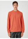 Koton Basic Pullover Knitwear Crew Neck Long Sleeved