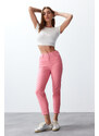 Trendyol Pink High Waist Mom Jeans