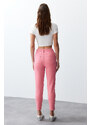 Trendyol Pink High Waist Mom Jeans