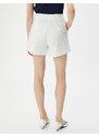 Koton Scalloped Shorts Pocket Standard Waist