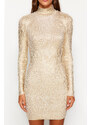 Trendyol Gold Knitwear Dress