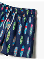 Koton Printed Swimwear Tie Waist