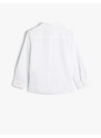 Koton Basic Classic Shirt Long Sleeve Cotton