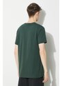 Bavlněné tričko Samsoe Samsoe KRONOS zelená barva, M00012003
