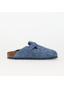 Dámské pantofle Birkenstock Boston BS Suede Leather Elemental Blue