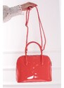Tamaris Oranžová lakovaná kabelka do ruky Aileen 32845