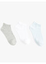 Koton Set of 3 Basic Booties and Socks.