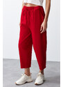 Trendyol Red Harem/Shalwar Aerobin Trousers