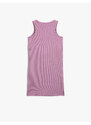 Koton Crew Neck Sleeveless Dress with Window Detail