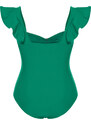 Trendyol Curve Green Balconette Swimsuit with Recovery Effect