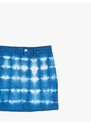 Koton Tie-Up Look Mini Jean Skirt