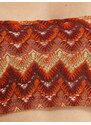 Koton Knit Detailed Patterned Crop Undershirt