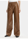 Kalhoty z imitace kůže Weekend Max Mara