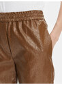 Kalhoty z imitace kůže Weekend Max Mara