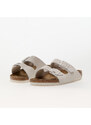 Dámské pantofle Birkenstock Arizona Suede Leather Antique White